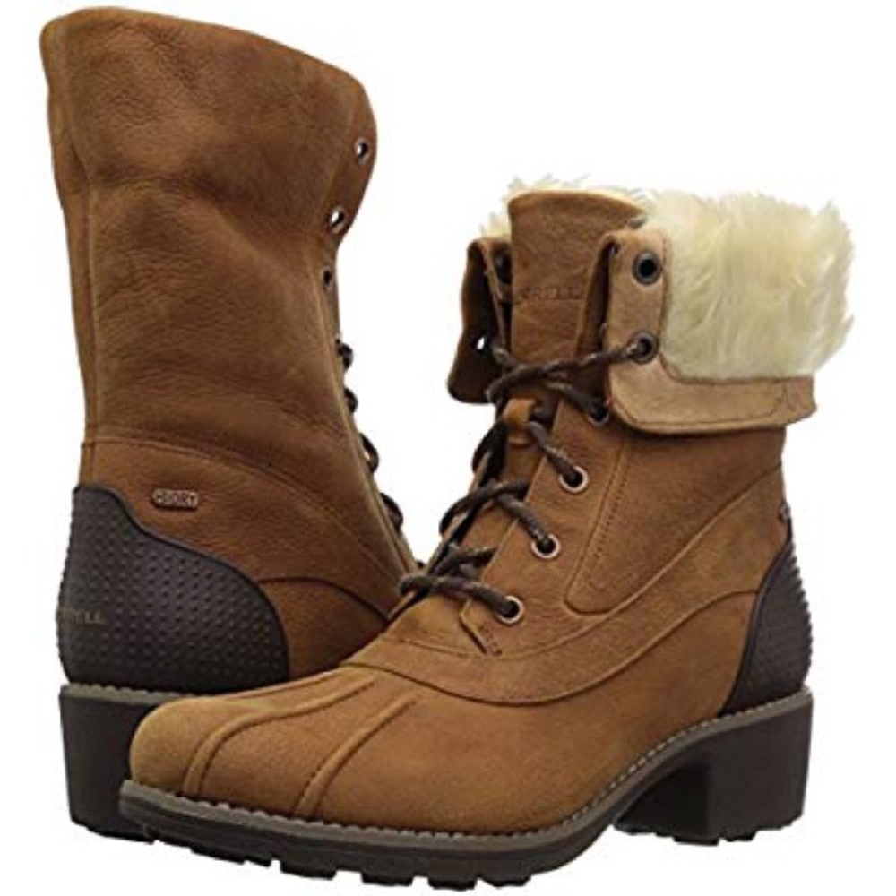 Merrell Chateau Mid Lace Polar Waterproof Boots